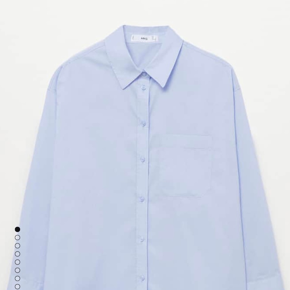 Mango chest pocket cotton shirt 4